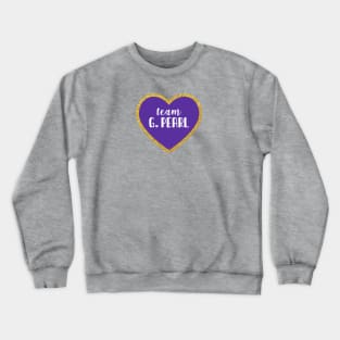 Team G. Pearl - heart gold Crewneck Sweatshirt